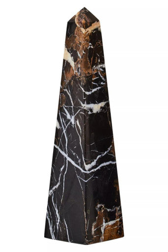 Salmo Large Black Marble Obelisk