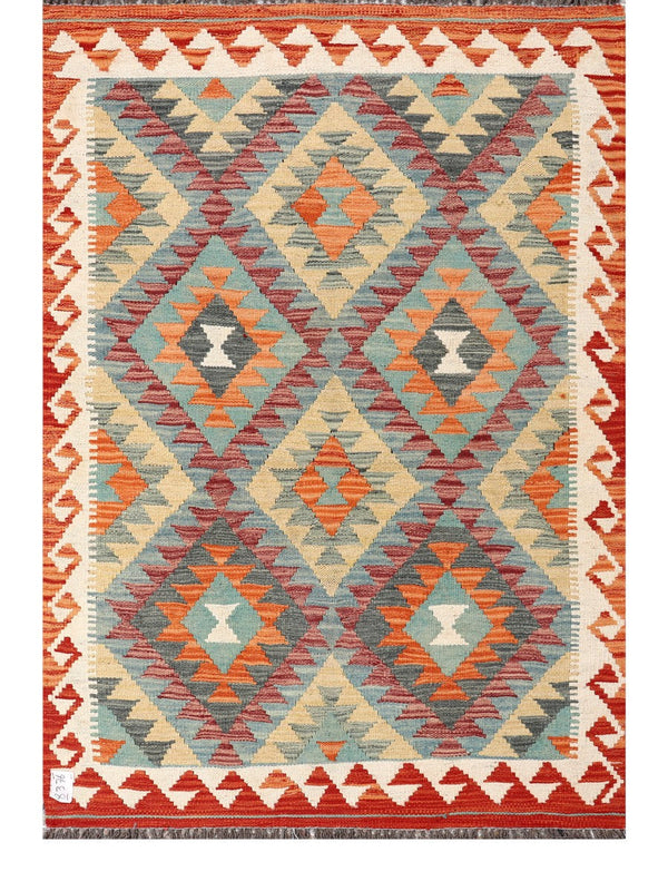 Maimana Afghanistan Kilim Rug - 149 x103 cm