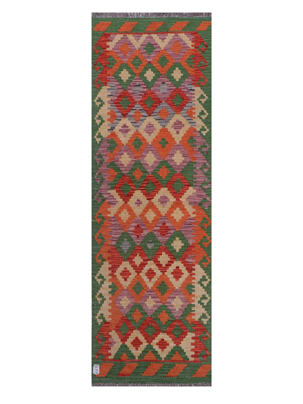 Maimana Afghanistan Kilim Runner - 243 x 78 cm