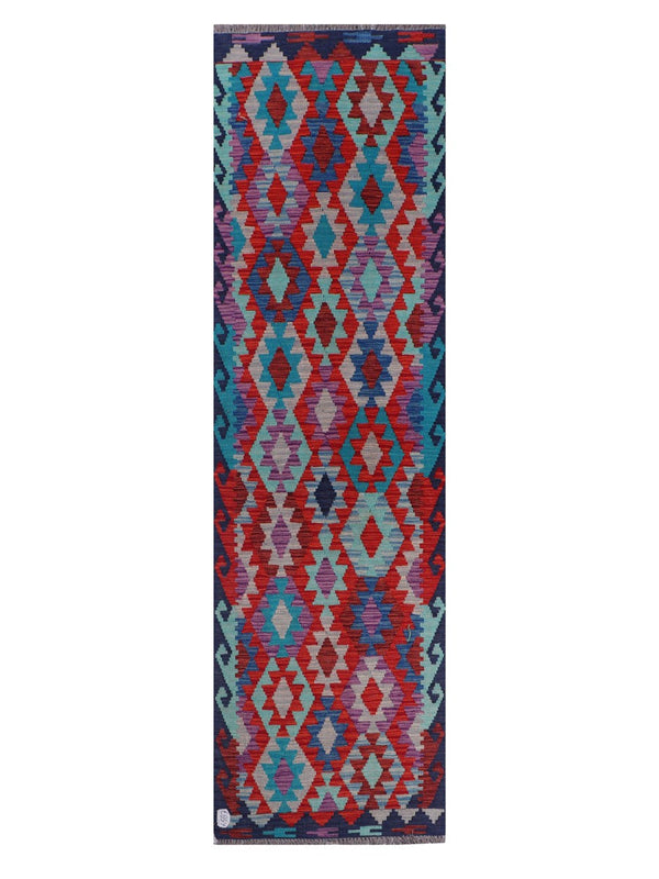 Maimana Afghanistan Kilim Runner - 286 x 81 cm