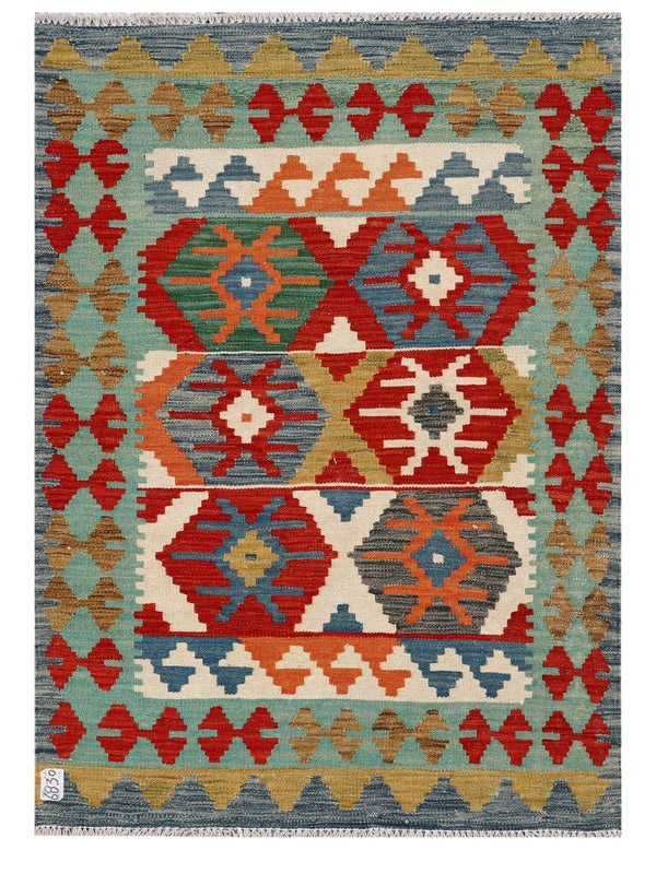 Maimana Afghanistan Kilim Rug - 149 x106 cm