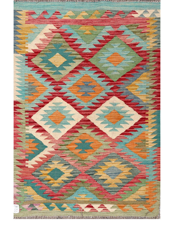 Maimana Afghanistan Kilim Rug - 150 x100 cm