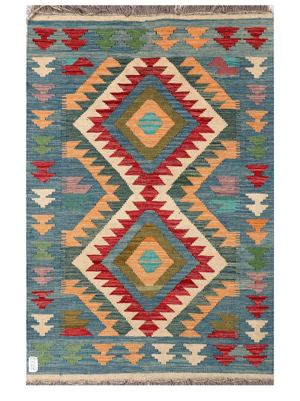 Maimana Afghanistan Kilim Rug - 153 x100 cm