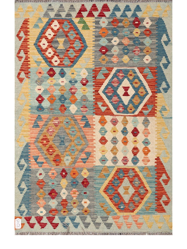 Maimana Afghanistan Kilim Rug - 151 x101 cm