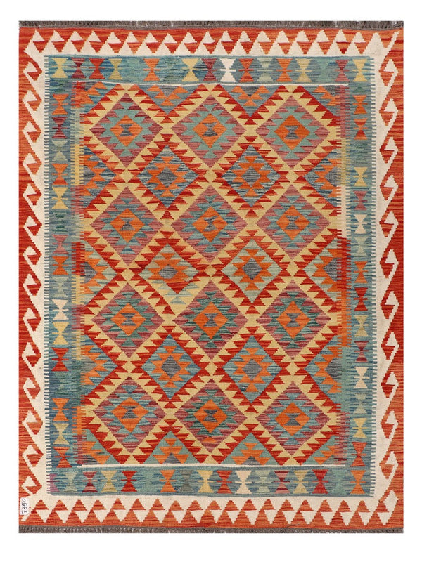 Maimana Afghanistan Kilim Rug - 200 x151 cm