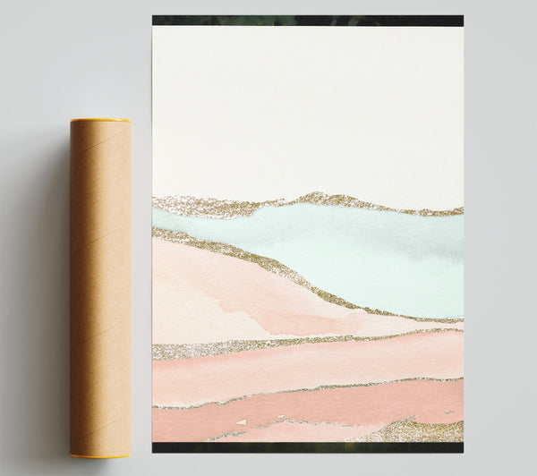 Layers Of The Mountain Poster