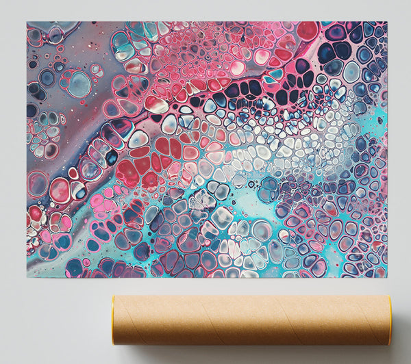 Abstract Oil Pastels Giclee Print