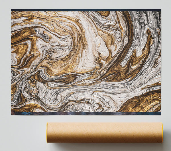 The Flow Of Gold Poster