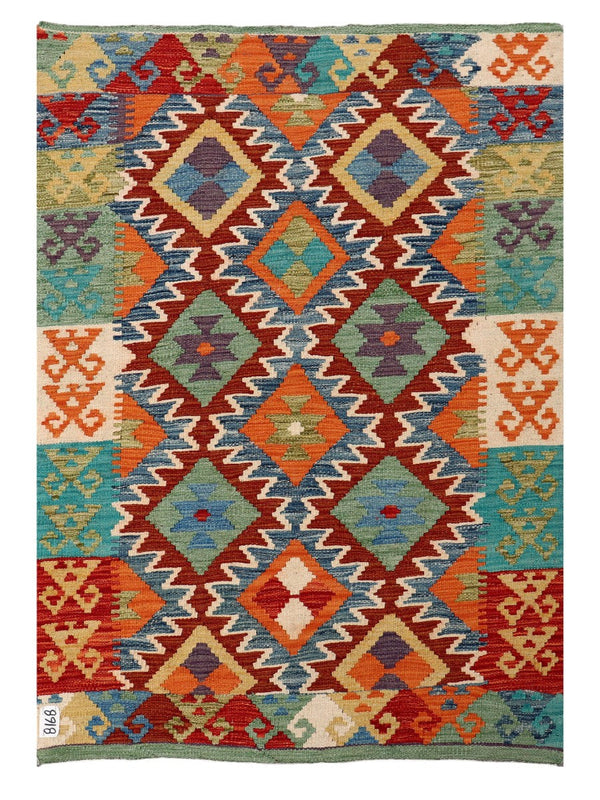 Maimana Afghanistan Kilim Rug - 152 x106 cm