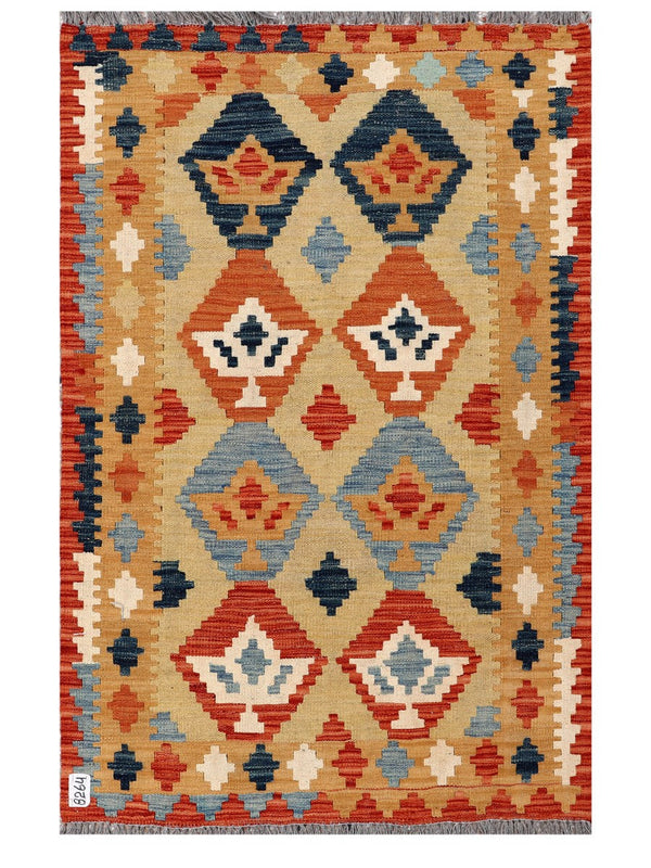 Maimana Afghanistan Kilim Rug - 150 x97 cm