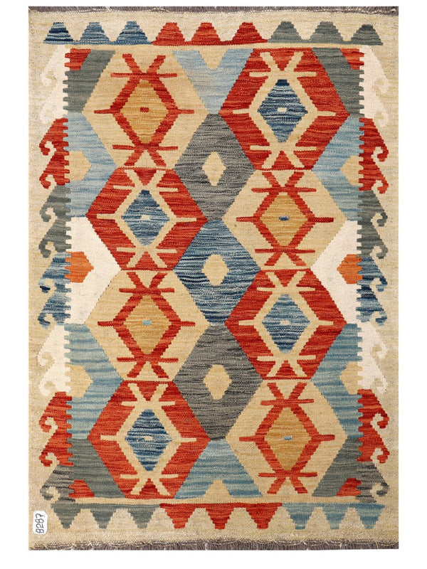 Maimana Afghanistan Kilim Rug - 147 x100 cm