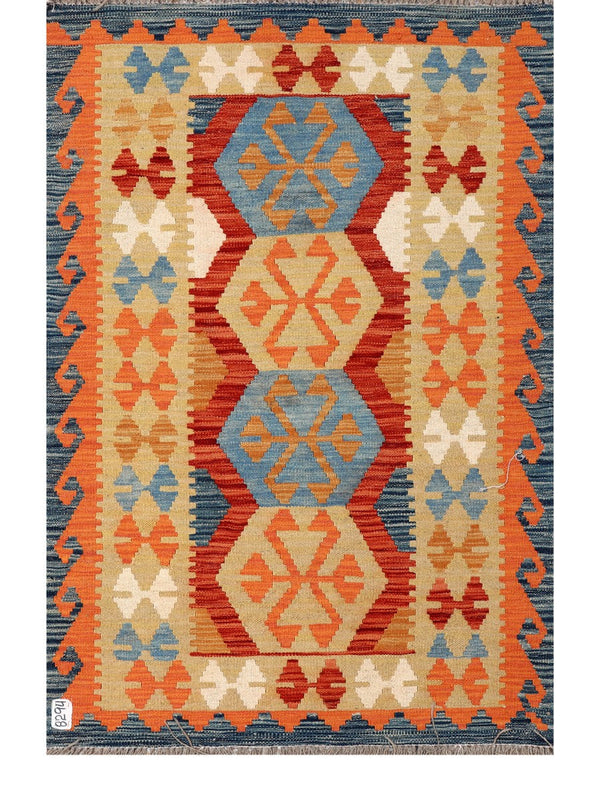 Maimana Afghanistan Kilim Rug - 151 x101 cm