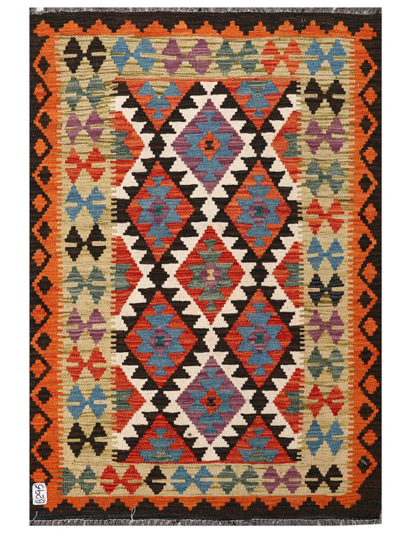 Maimana Afghanistan Kilim Rug - 149 x101 cm