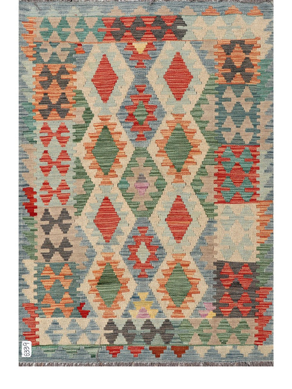 Maimana Afghanistan Kilim Rug - 149 x103 cm