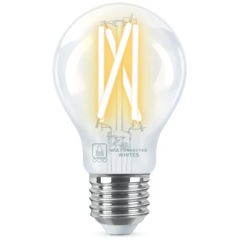 Ansell Lighting AOCTOW/A60/TW/CL/E27  OCTO Smart 7W Tunable White Dimmable E27 A60 Clear LED Filament Bulb