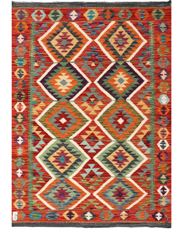 Maimana Afghanistan Kilim Rug - 152 x105 cm