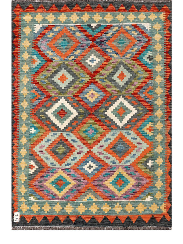 Maimana Afghanistan Kilim Rug - 149 x104 cm