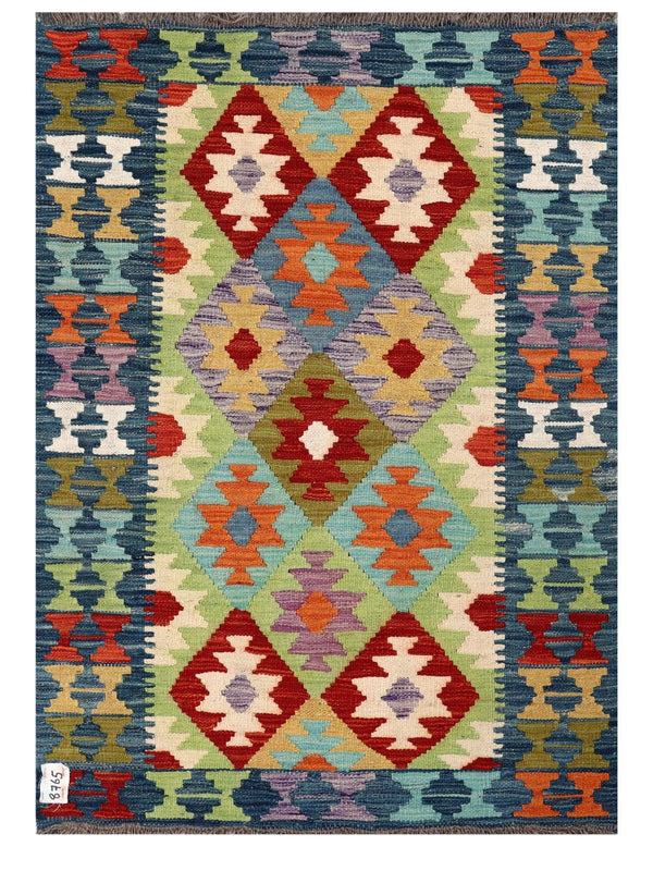 Maimana Afghanistan Kilim Rug - 120 x 85 cm