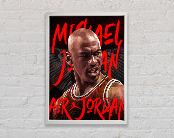 Jordan Basketball Framed Print