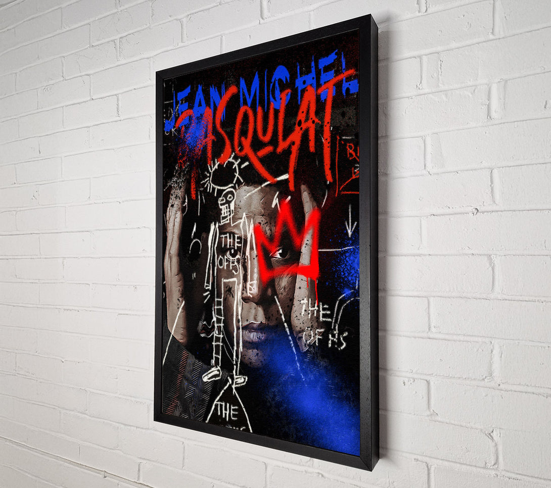  A Canvas Print of Jean Michel Robot Canvas Wall Art