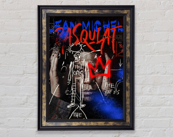 Jean Michel Robot Framed Print