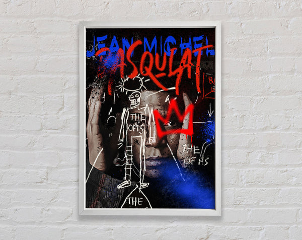 Jean Michel Robot Framed Print