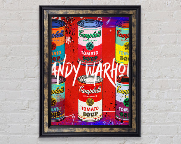 Campbells Soup Tin Framed Print