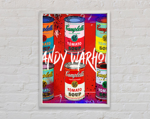 Campbells Soup Tin Framed Print