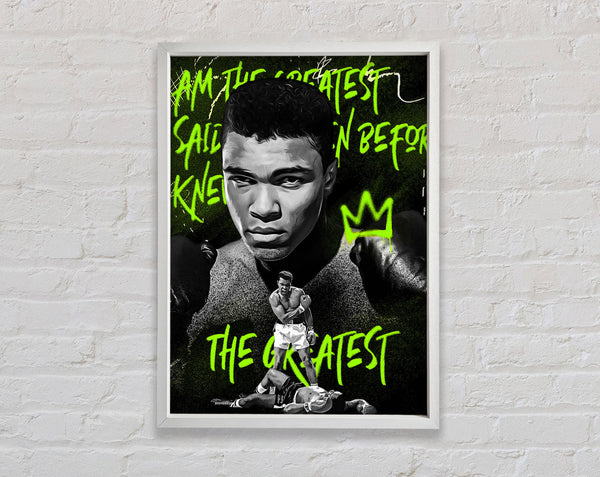 Muhammad Ali The Greatest Framed Print