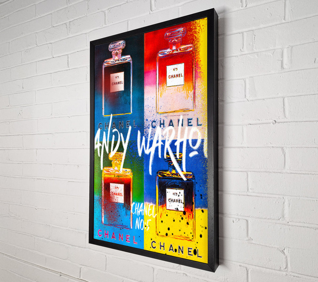  A Canvas Print of Warhol Perfume Canvas Print