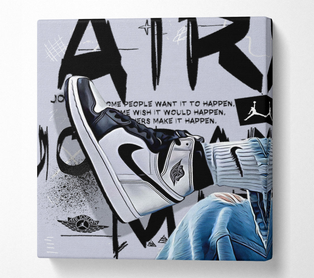  A Canvas Print of Sneakers Canvas Art
