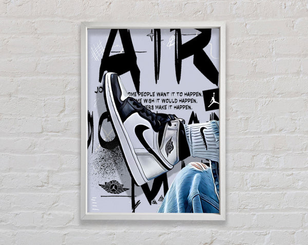 Sneakers Framed Print