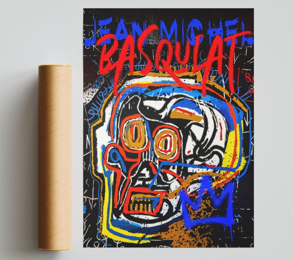 Jean Michel Basquiat Skull Giclee Print