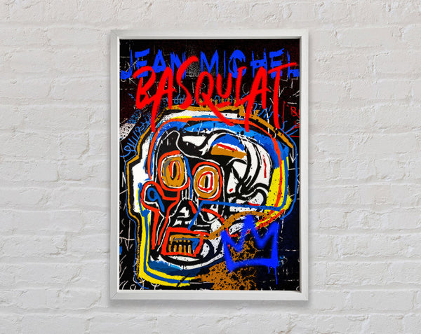 Jean Michel Basquiat Skull Framed Print
