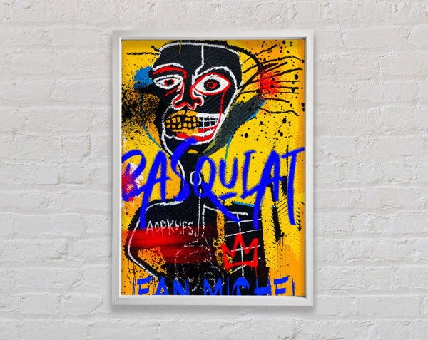 Jean Michel Basquiat Figure Framed Print