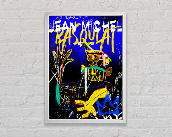 Jean Michel Basquiat Monster Framed Print