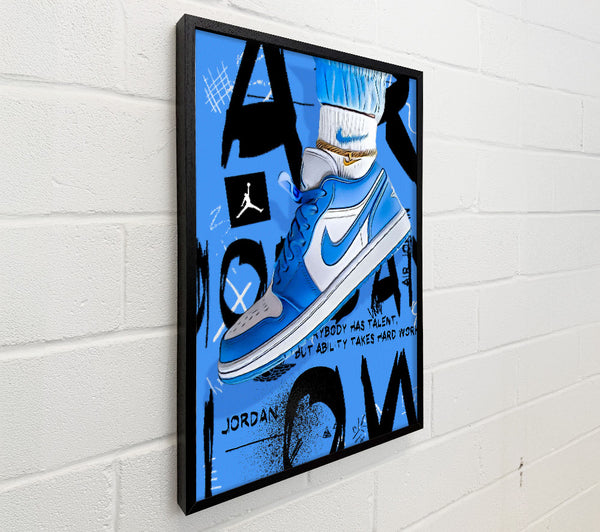 Blue Sneakers