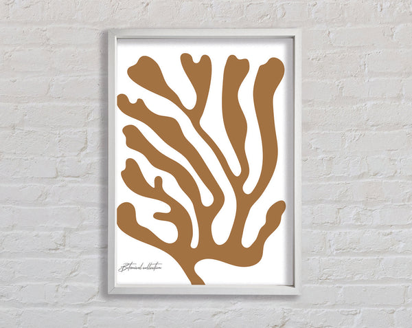 Botanisches Korallenbeige