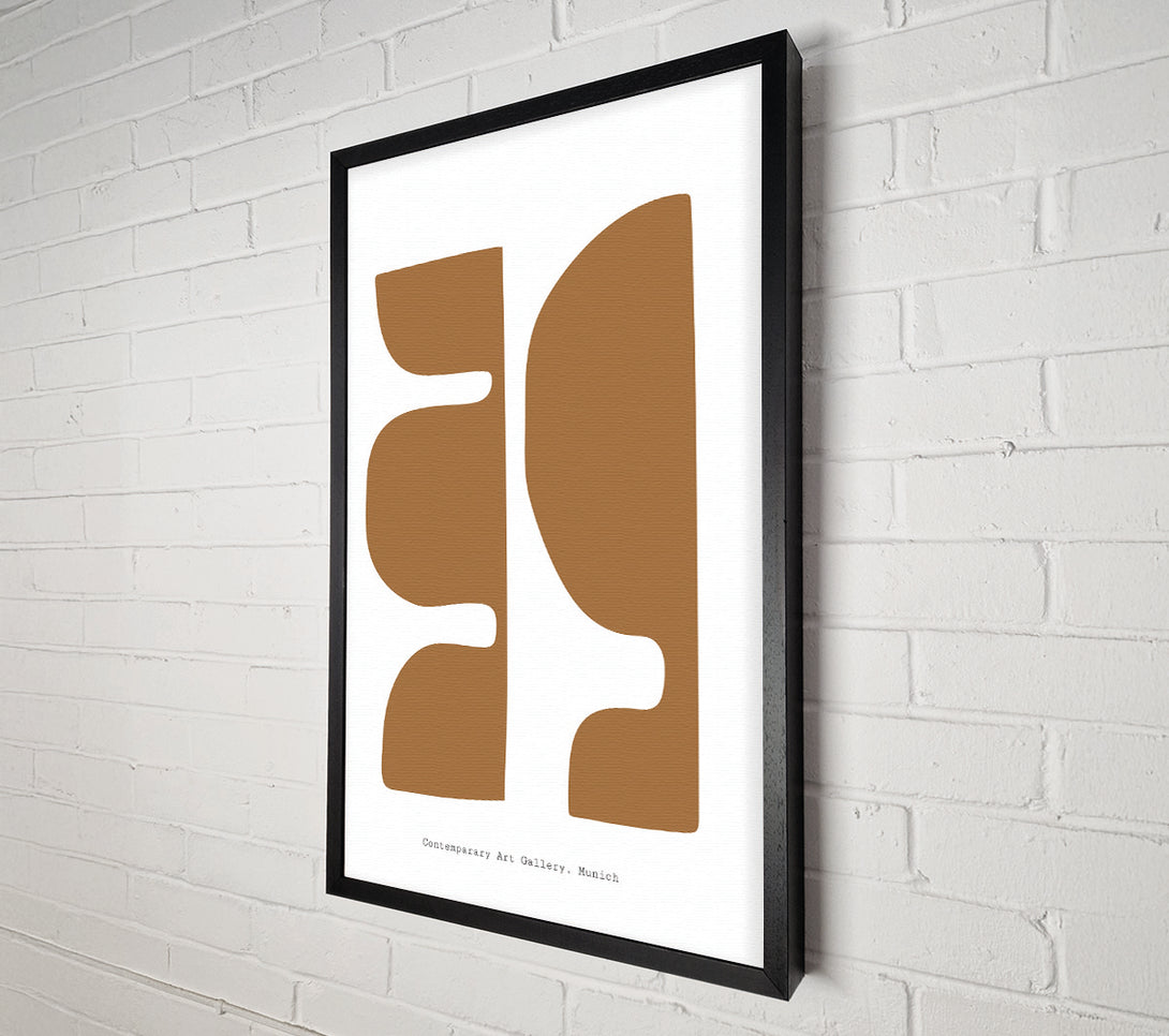  A Canvas Print of Contemporary Art Gallery Canvas Art