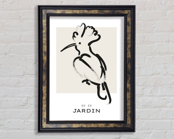 Bohemian Bird Framed Print