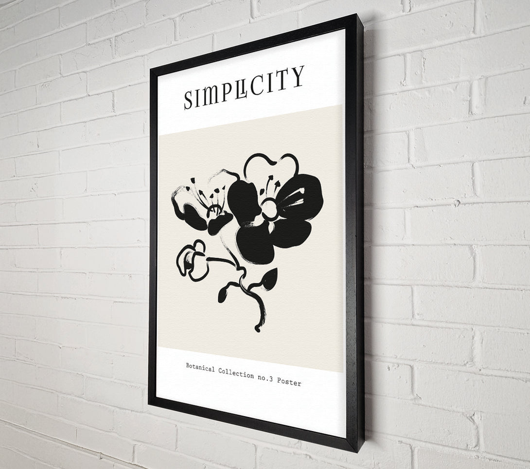  A Canvas Print of Simple Plants Canvas Wall Art