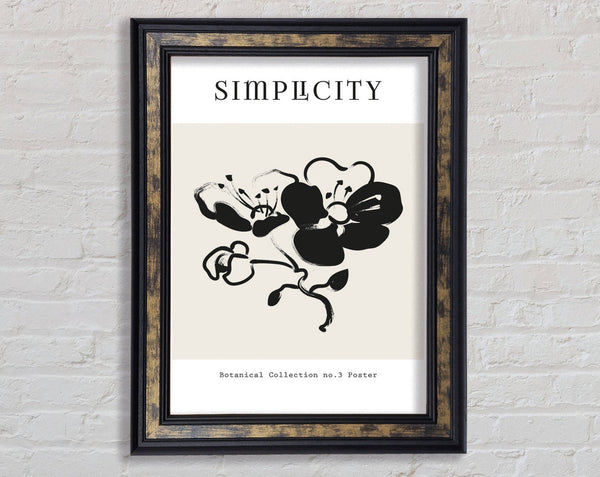 Simple Plants Framed Print