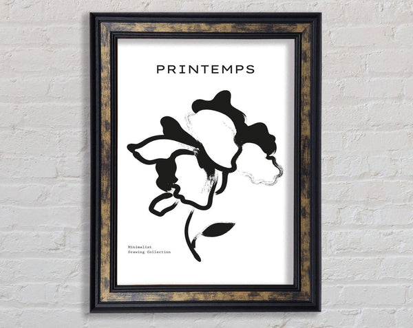 Floral Petals Framed Print