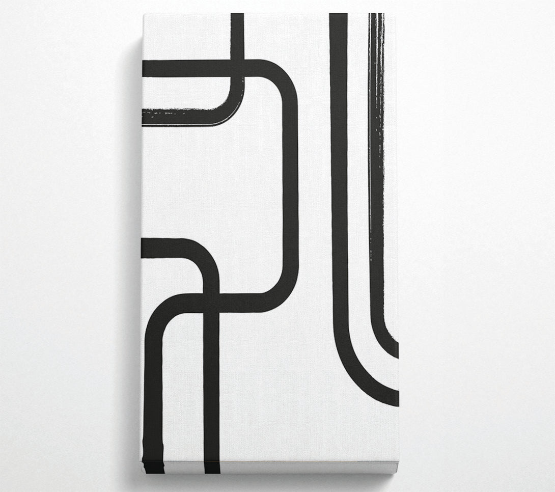  A Canvas Print of Strong Lines Canvas Wall Art