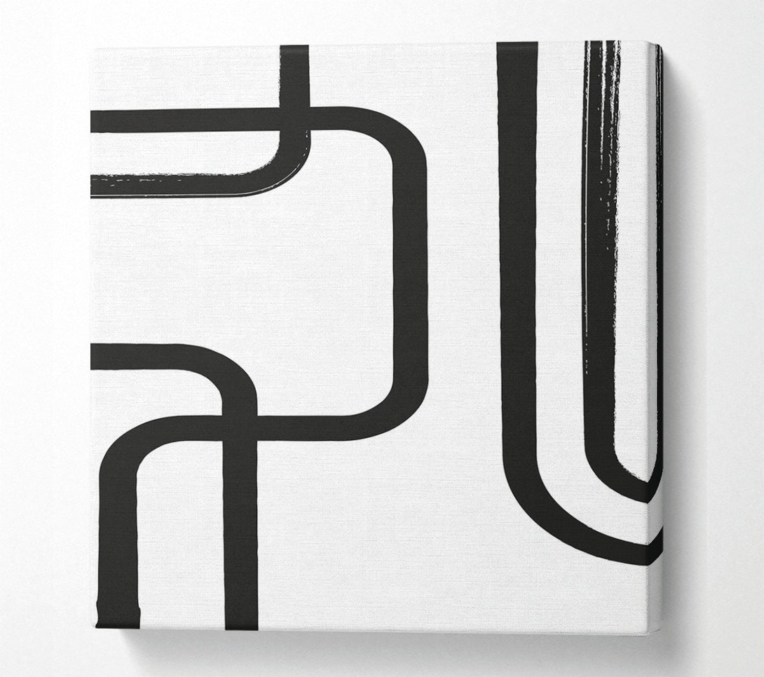  A Canvas Print of Strong Lines Canvas Wall Art