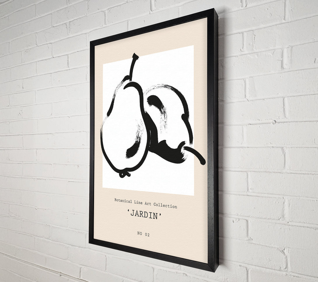  A Canvas Print of Pears Jardin Canvas Print