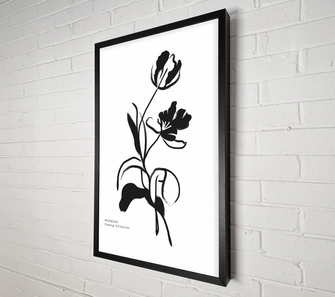  A Canvas Print of Simple Flowers Canvas Art