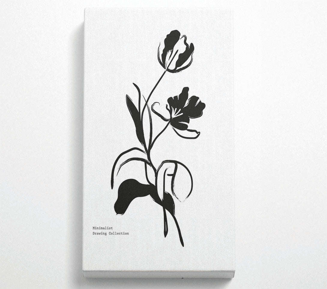  A Canvas Print of Simple Flowers Canvas Art