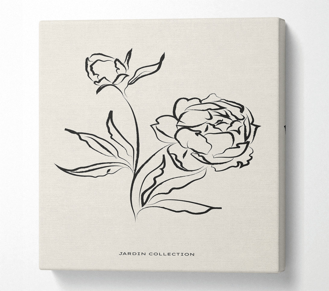  A Canvas Print of Bloomed Flowers Canvas Wall Art