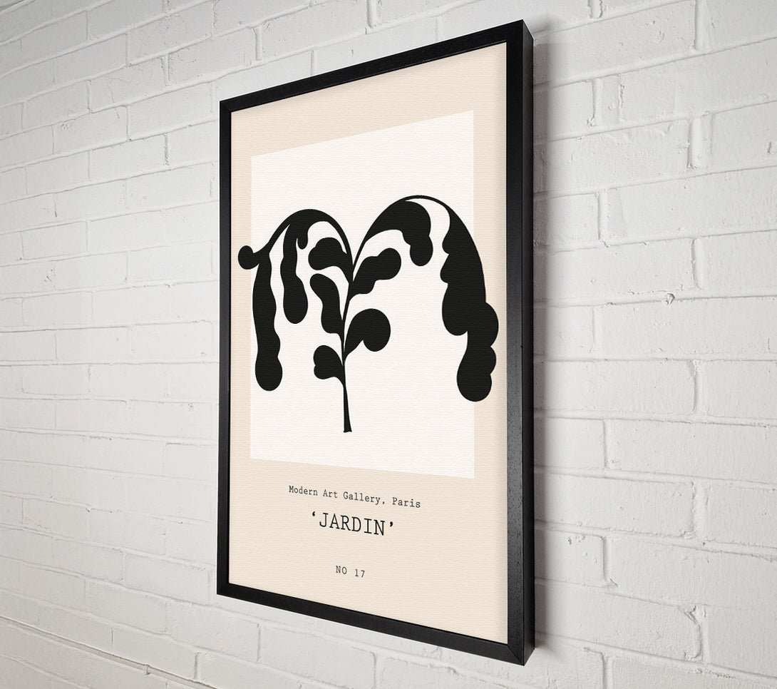  A Canvas Print of Modern Falling Leaves Canvas Wall Art